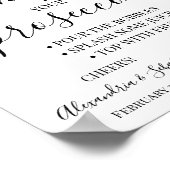 Eucalyptus Pimp je Prosecco Bruidsshower Bord Poster (Hoek)