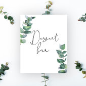 Eucalyptus - Poster voor dessertbar