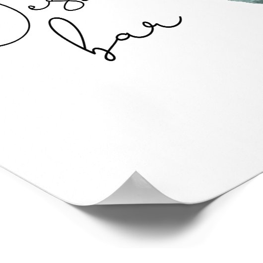 Eucalyptus - Poster voor dessertbar (Hoek)