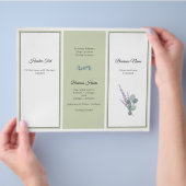 Eucalyptus Professional Business - Fotobrochure Flyer (Hand)