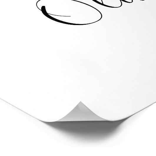 Eucalyptus Pumpkin Weddenschap Welkomstteken Poster (Hoek)