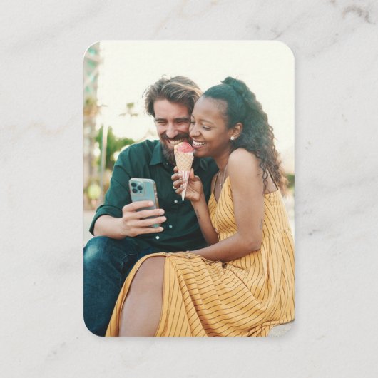 Eucalyptus QR Code RSVP Wedding Enclosure Kaart (Achterkant)