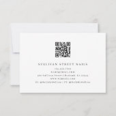 Eucalyptus QR-code zakelijke cadeaubon (Achterkant)