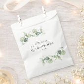 Eucalyptus Quinceanera 15e verjaardag Bedankzakje (Geknipt)
