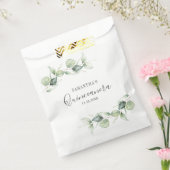 Eucalyptus Quinceanera 15e verjaardag Bedankzakje (Gezegeld)