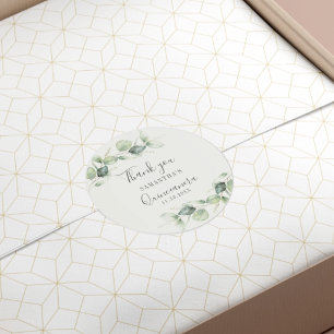 Eucalyptus Quinceanera 15e verjaardag Griekenland Ronde Sticker