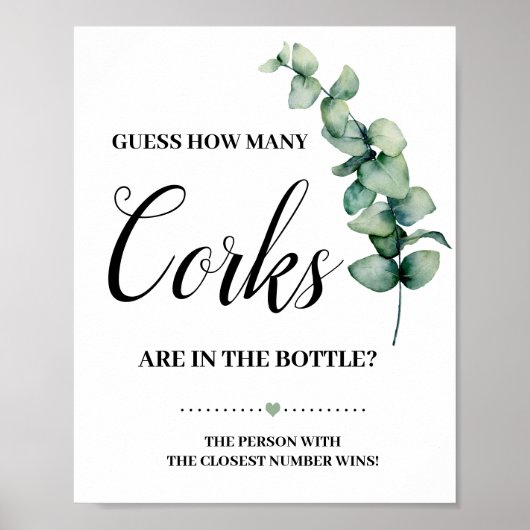 Eucalyptus raad hoeveel kerken met schoeisel poster (Voorkant)