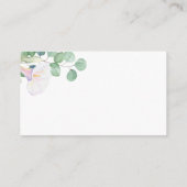 Eucalyptus - Raad hoeveel kusjes bruidsfeest spel Informatiekaartje (Achterkant)