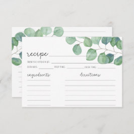 Eucalyptus - Recipcard