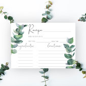 Eucalyptus - Recipcard