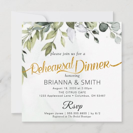 Eucalyptus-repetitie Kaart (Voorkant)