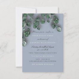 Eucalyptus Rokerige Blauwe Groene Bossen Landelijk Kaart