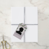 Eucalyptus rouw lint labels cadeaulabel (Met Touw)