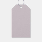 Eucalyptus rouw lint labels cadeaulabel (Achterkant)