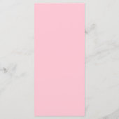 Eucalyptus Rozen | Elegante Boho groen bruiloft Menu (Achterkant)