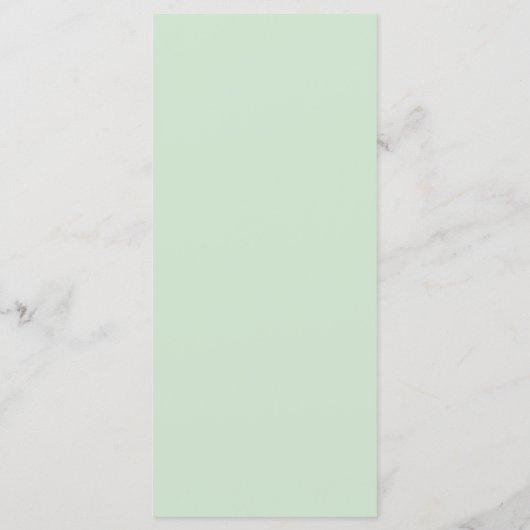 Eucalyptus Rozen | Elegante Boho groen bruiloft Menu (Achterkant)