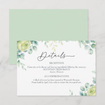 Eucalyptus Rozen | Elegante Boho groen Details