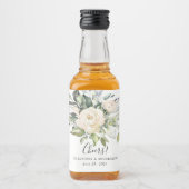 Eucalyptus-Rozen zijn gunstig voor flesetiketten v Likeurfles Etiket (Voorkant)