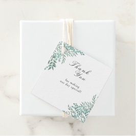 Eucalyptus Rustic Greenery Bedankjes Labels