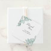 Eucalyptus Rustic Greenery Bedankjes Labels (In situ)