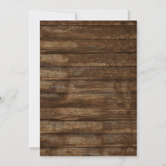 Eucalyptus Rustic Wood Graduation Party 2023 Kaart (Achterkant)