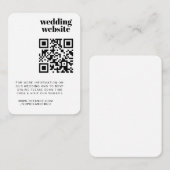 Eucalyptus rustiek groen bruiloft informatiekaartje (Voorkant / Achterkant)