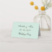 Eucalyptus | Rustieke Botanische Trouwtafel Plaatskaartje (Achterkant)