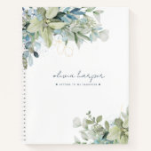 Eucalyptus Sage Blue Letters to Daughter Journal Notitieboek (Voorkant)