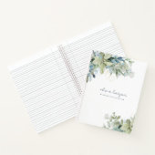 Eucalyptus Sage Blue Letters to Daughter Journal Notitieboek (Binnen)