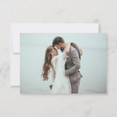 Eucalyptus Sage Foto Names Weddenschap Bedankt Notitiekaartje (Achterkant)