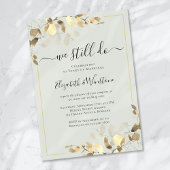 Eucalyptus Sage Green Vow Renewal Kaart