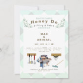 Eucalyptus Sage Grilling & Fixing Couples Douche Kaart (Voorkant)