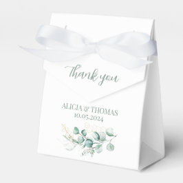 Eucalyptus Sage Groene Botanische Bruiloft Bedankdoosjes