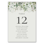 Eucalyptus Salie Groene Trouw Kaart (Voorkant)