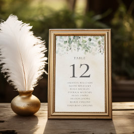 Eucalyptus Salie Groene Trouw Kaart