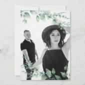 Eucalyptus Save the Date (Achterkant)