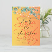 Eucalyptus Save the Date (Staand voorkant)