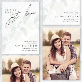 Eucalyptus Script Fotobruiloft Save The Date