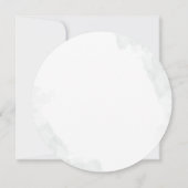 Eucalyptus Script Modern Vrijgezellenfeest Kaart (Achterkant)