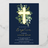 Eucalyptus Serenity Doop Uitnodiging (Voorkant)