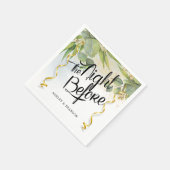 Eucalyptus servetten voor de repetitie van de brui (Hoek)