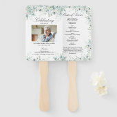 Eucalyptus-serviceorder | Bladeren set ventilatore Handwaaier (Voorkant en achterkant)