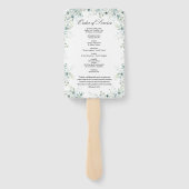 Eucalyptus-serviceorder | Bladeren set ventilatore Handwaaier (Achterkant)