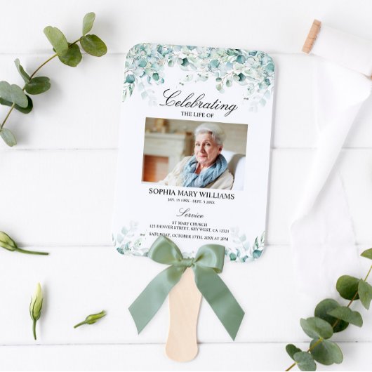 Eucalyptus-serviceorder | Bladeren set ventilatore Handwaaier