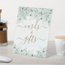 Eucalyptus Shower Cards & Gifts Pedestal Sign Reclamebord Met Voetstuk