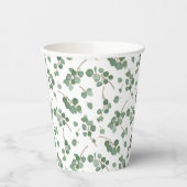 Eucalyptus Silver Dollar Papieren Bekers (Links)