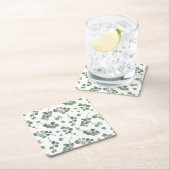 Eucalyptus Silver Dollar Tree Pattern Kartonnen Onderzetters (Insitu)