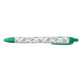 Eucalyptus Silver Dollar Tree Pattern Zwarte Inkt Pen (Bodem)