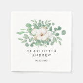 Eucalyptus simpelegant servet (Voorkant)