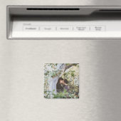 Eucalyptus Simple Photo Save the Date Magnet (Insitu (Vaatwasser))